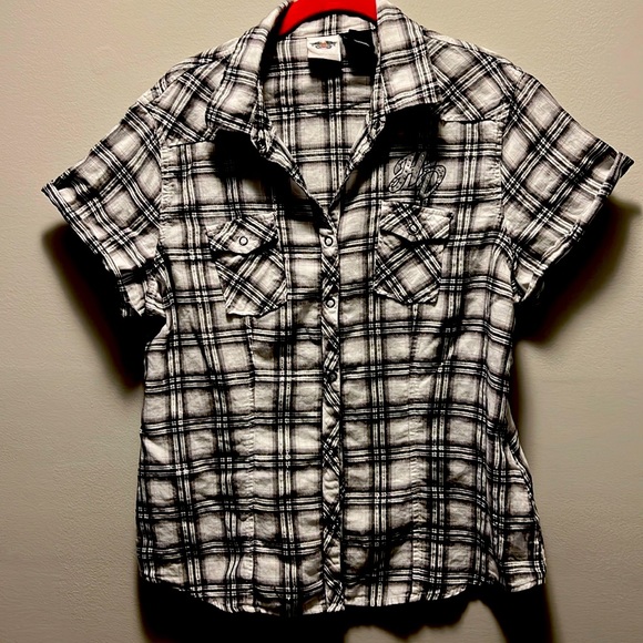 Harley-Davidson dress shirt size Large - Picture 1 of 6